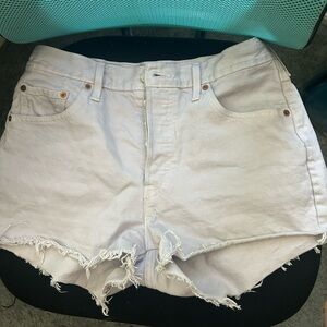 Levis Lavender Shorts